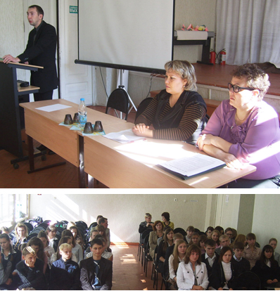 Члены консультационного пункта «Ассоциации юристов России» провели выездную встречу с подростками города Шумерли